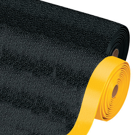 3 x 16' Black/Yellow Premium Anti-Fatigue Mat